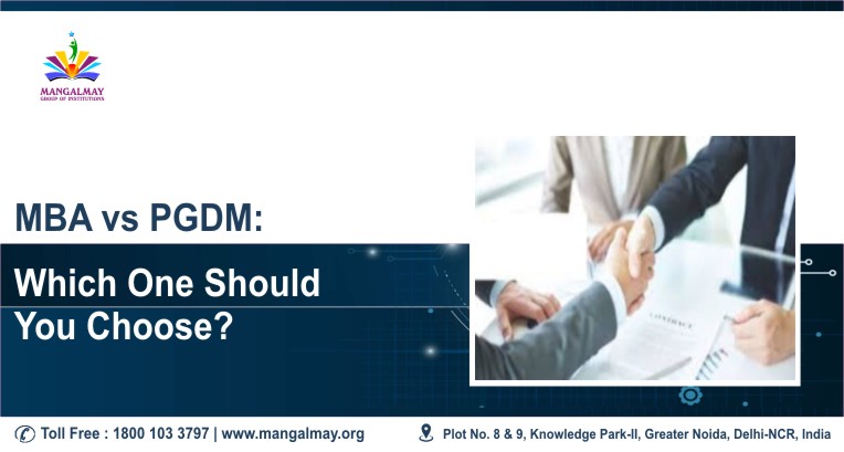 MBA Vs PGDM