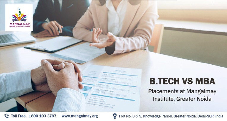 B.Tech vs MBA Placements