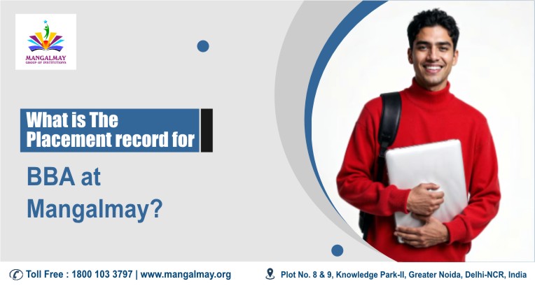 What is the Placement record for BBA at Mangalmay